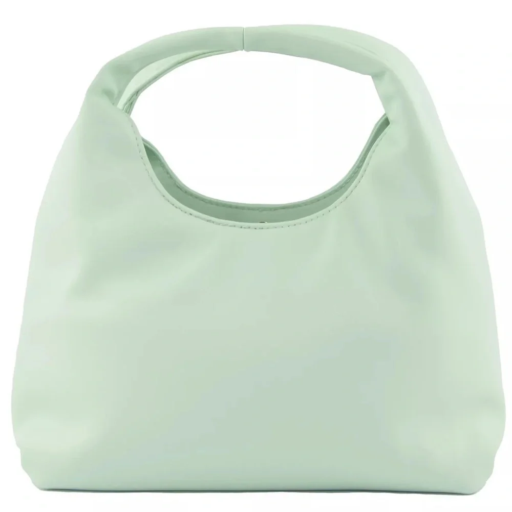 A New Day Mint Soft Green Trapezoid Shoulder Bag with Detachable Strap - Picture 1 of 6